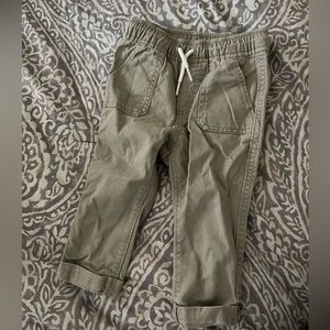Toddler boy khaki